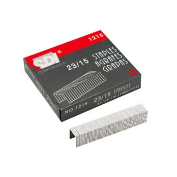 SDI 手牌 23/15 重力型釘書針 訂書針 /小盒 1215【APP滿額下單10%點數(單一帳號最高5000點)】1/31止
