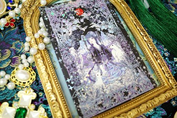 십장생도 - 韓國傳統繪畫明信片 (libet) 雙面