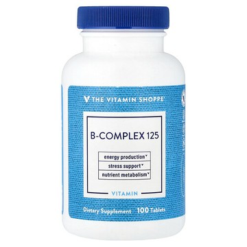 The Vitamin Shoppe, B-Complex 125，100 片