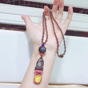 印度新款北歐有影精靈25盧恩符文能量轉運招財項鏈吊墜