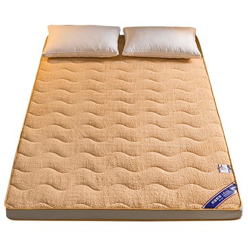 冬季加厚羊羔絨床墊軟墊家用暖租房專用墊被褥子學生宿舍海綿墊子