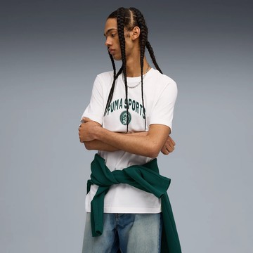 PUMA 流行系列Sports Legacy短袖T恤(M) 男 短袖上衣 63210502