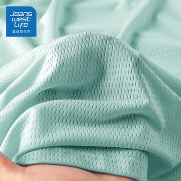 真維斯LIFE背心男夏季冰絲透氣男款無袖t恤男士運動跑步速干坎肩M