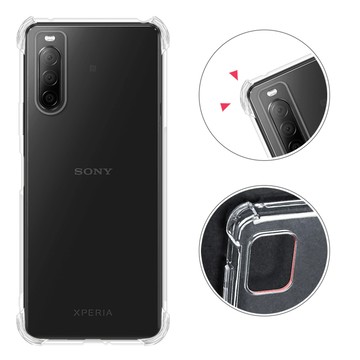 RedMoon SONY Xperia 10 II 耐衝擊四角防護TPU手機軟殼