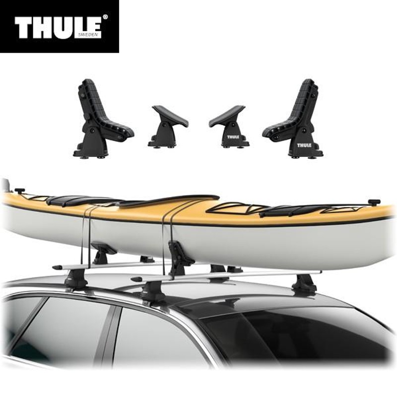 Thule（スーリー） カヤック用キャリア DockGlide（ドックグライド） 896 TH896 自動車用 ルーフキャリア カーキャリア  アタッチメント ストラップ 固定 運搬 | LINEブランドカタログ