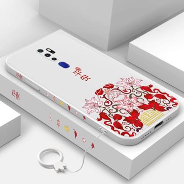 國潮如意oppoa11手機殼潮流oppoa11x側邊圖案中國風oppoa9超薄a9x防摔a5軟殼a7x全包oppo保護套限量版新品ins