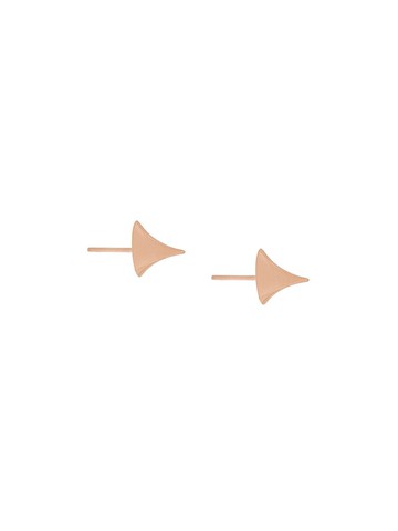 Shaun Leane - Rose Thorne large stud earrings - women - Rose Gold Vermeil - One Size - Metallic
