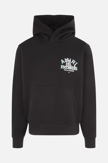 AMIRI Records Wolf jersey hoodie Man