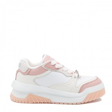 Versace - Pink And White Sneakers 39