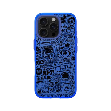 iPhone 16 Pro Clear 激光藍 - Paiheme Studio - Retro Games