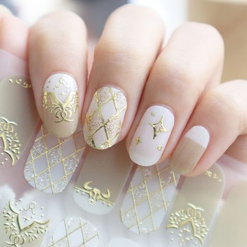 【Lunacaca凝膠指甲貼】C01056 金牛座 輕鬆拆除|不傷真甲