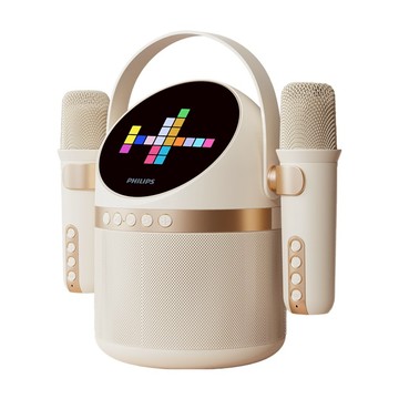 PHILIPS 飛利浦 小福麥AI智能K歌藍牙音箱  TAS2509WT  白色