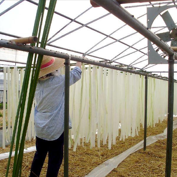 小山のかんぴょううどんと無漂白かんぴょう