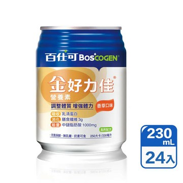 百仕可 金好力佳營養素 香草口味 230ml*24罐/401092