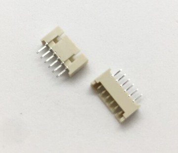 1.25mm間距 180° 6P針公座 接插件  線對板連接器-10入-包 (含稅)【佑齊企業 iCmore】