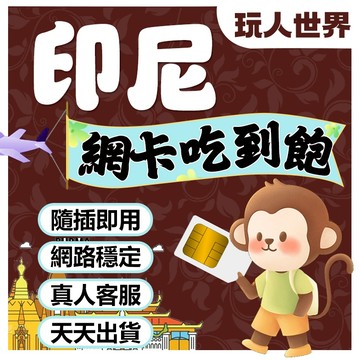 《免開通》印尼網卡 峇里島網卡 Telkomsel 5G 吃到飽 印尼sim卡 雅加達 烏布 龍目島 科莫多島 吉利群島