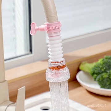 臺灣🚍8H出🉑水龍頭防濺神器防濺頭自來水花灑延伸過濾器嘴網家用廚房通用節水 DM2T