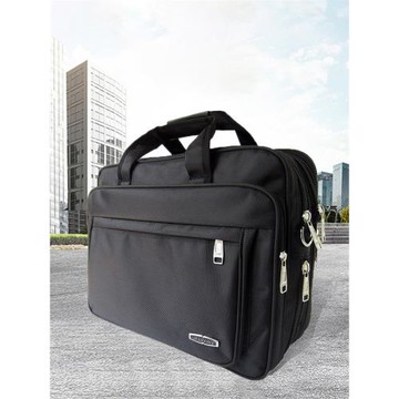 15.6寸電腦包男特大17寸擴展筆記本包單肩斜挎包防水牛津布公文包旅行出差包大容量工具包19寸