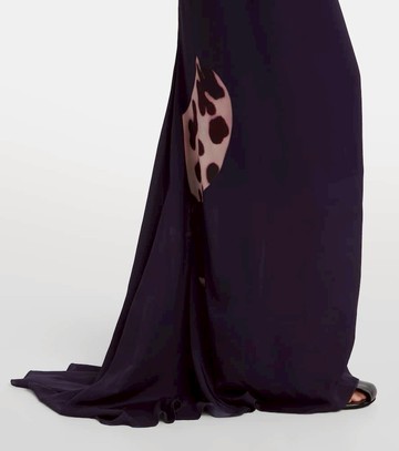 Dries Van Noten Printed maxi skirt