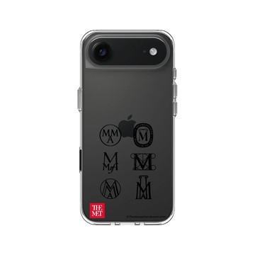 iPhone Air Clear Case（相機按鈕） 透明 - The MET - THE MET 復古 logo