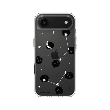 iPhone Air Clear Case（相機按鈕） 透明 - Square Studio 方坊 - EMO連星星