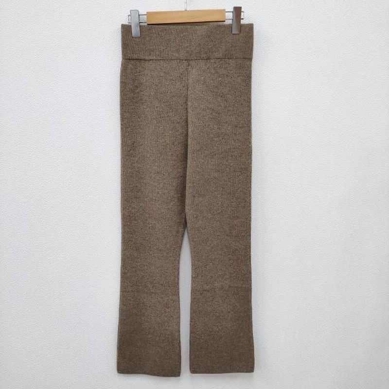 Deuxieme Classe カシミヤ100%ニットパンツ Deuxieme Classe カシミヤ100%ニットパンツ Deuxieme Classe カシミヤ