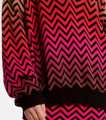 Missoni Zig Zag ombré cotton-blend sweater