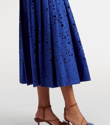 Rebecca Vallance Floral cotton lace shirt dress