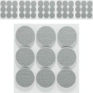 Allday Lab 防噪音毛氈保護貼 圓形 灰色  54個  中型