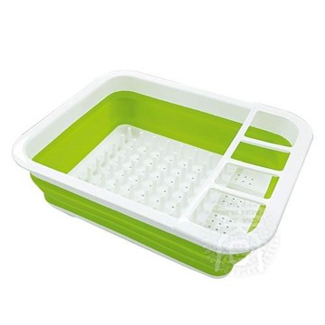 【派樂】摺疊式瀝水碗籃(1入)