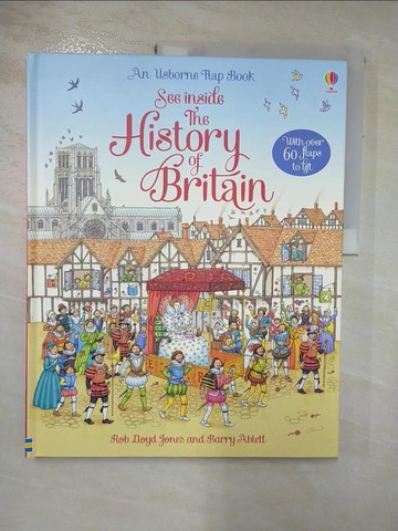 【書寶二手書T8／兒童文學_SGN】See Inside History of Britain_Rob Lloyd Jones,Barry Ablett (ILT)