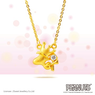 【信榮珠寶銀樓】9999純金史努比項鍊NC-697