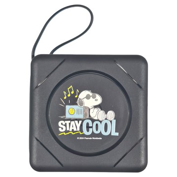 miWORKS 米沃 七合一磁吸快充行動電源 10000mAh 史努比款 霧面黑色  BS-NC10K