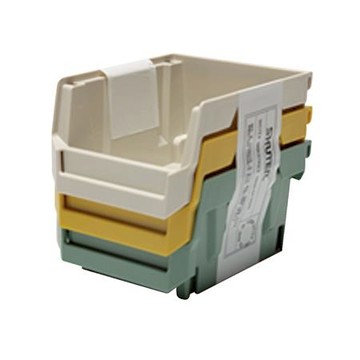 樹德SHUTER摩艾疊疊收納盒/HB-1014/三入/組