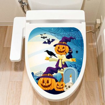 【MR.ZAKKA】創意萬用裝飾貼紙-萬聖節主題 暗黑萬聖夜 B款 居家布置 DIY可移式壁貼 無痕壁貼 牆貼