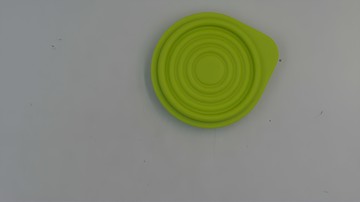 LEXNFAN 含蓋摺疊碗 - 11.8x10.5x2.8cm  綠色  1個