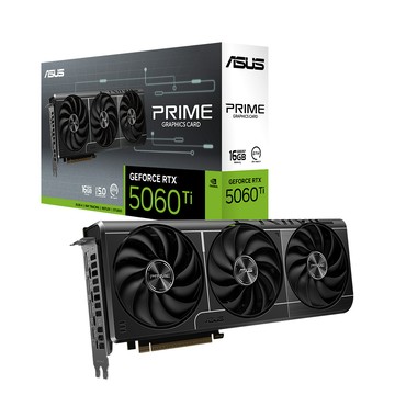 ASUS PRIME-RTX5060Ti-16G 顯示卡+華碩 Prime LC 360 ARGB 一體式水冷