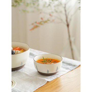 肆月家用創意小碗特別好看的碗米飯碗一人用餐具日式碗陶瓷碗飯碗