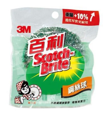 3M 188-12M 百利 鋼絲球 50g 1入裝