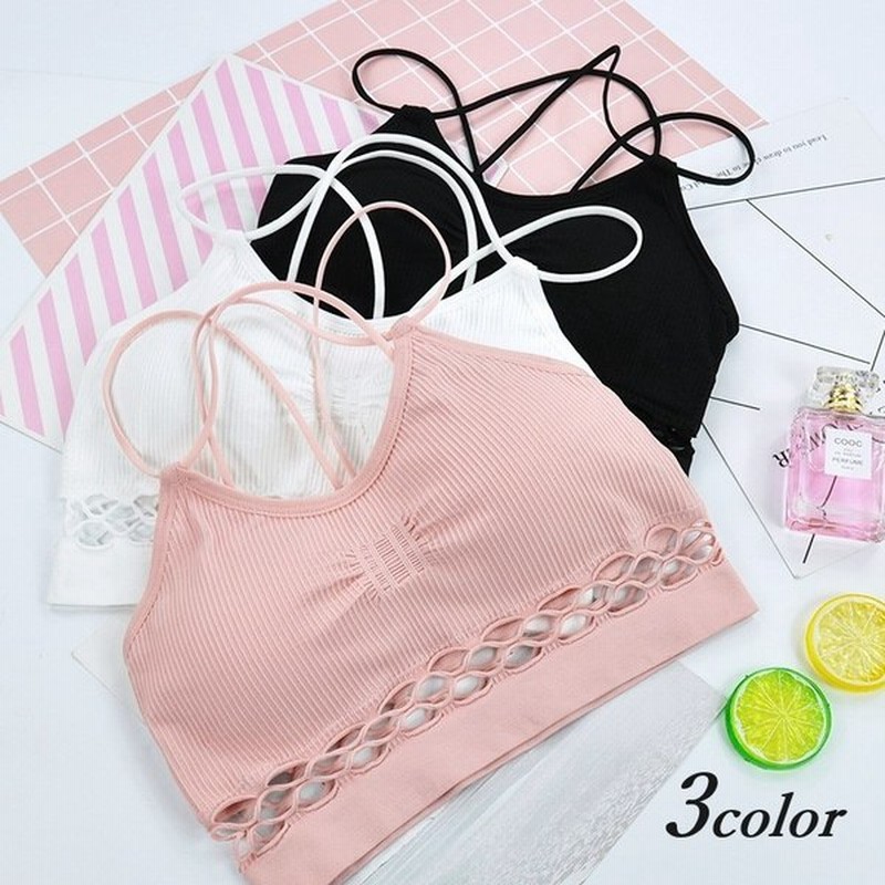 スポーツブラ ノンワイヤー ブラジャー スポブラ ワイヤレス ブラ 下着 女性 インナー レディース 婦人 シンプル おしゃれ 通販 Lineポイント最大0 5 Get Lineショッピング