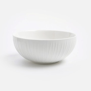 克萊歐強化瓷圓碗15.4cm 枝線白