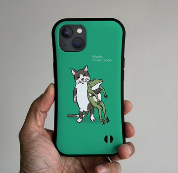 握把 iPhone 手機殼 Nakayoshi Emerald