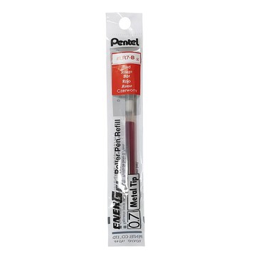 Pentel 飛龍文具 ENERGEL 極速鋼珠筆筆芯 0.7mm LR7-BX  紅色  12支