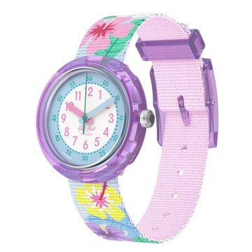 【swatch】HIBISKISS  FlikFlak 兒童手錶 安全防水/瑞士製造 FPNP186 (31.85mm)