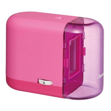 Raymay 藤井 電動智能削筆器 芯先調節 18度角削筆  粉紅色  1台