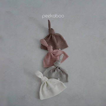 peekaboo 莫代爾羅紋啾啾帽｜新生兒帽子 嬰兒帽子 寶寶帽 冬天帽子 寶寶防曬帽 兒童帽子 韓國童裝