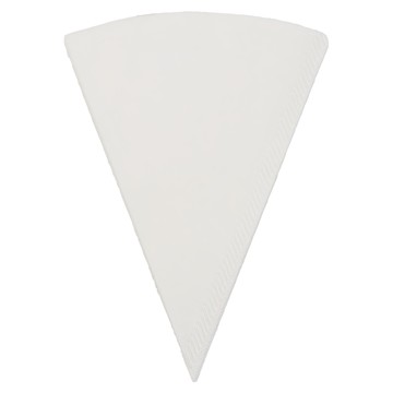 CAFEC ABACA PLUS DEEP 27 花瓣濾杯專用麻纖維咖啡濾紙 1杯份 白色  100張  1包