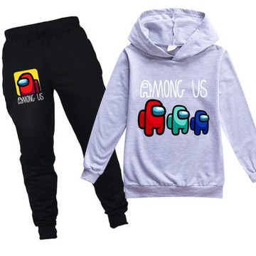 PH1920印花圖案帽衫長褲兒童衛衣