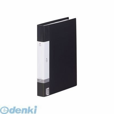 リヒトラブ LIHIT LAB. G8802-24 リクエスト 名刺帳＜ポケット交換タイプ＞ Ａ４・Ｓ型 ３０穴 ２４黒 500名