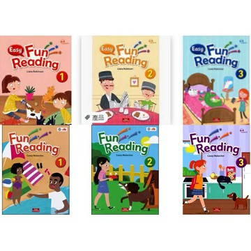 姆斯Easy Fun Reading / Fun Reading 系列(1~3) Student book with Workbook 華通書坊/姆斯